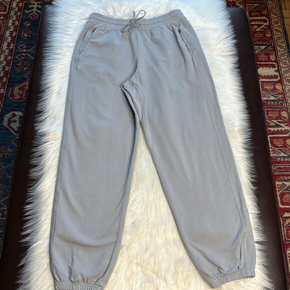 Athleta Storm Cloud Retro Terry Mid Rise Joggers - Picture 2 of 8